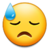 Downcast Face with Sweat :downcast-face-with-sweat:
