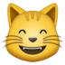 Grinning Cat with Smiling Eyes :grinning-cat-with-smiling-eyes:
